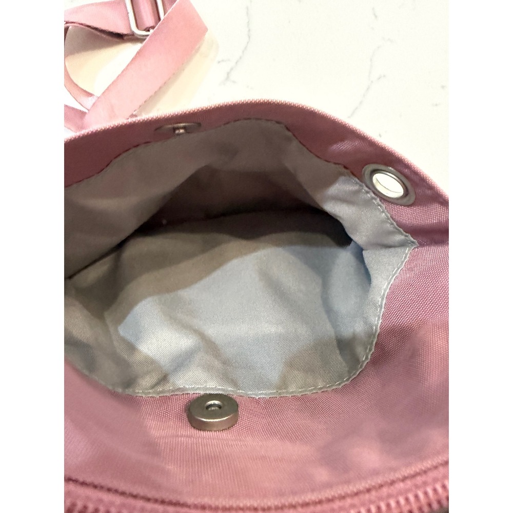 Baggallini Mauve Pink Nylon Crossbody Bag RFID Blocking Travel Purse Adjustable - Picture 9 of 12